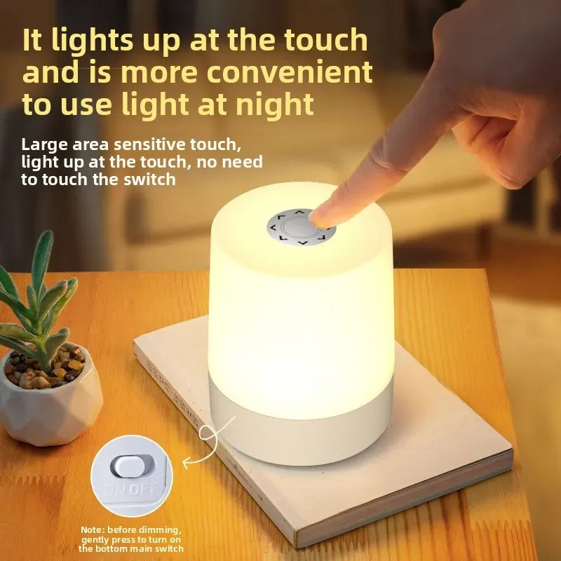 Rechargeable Touch Night Lamp with Remote