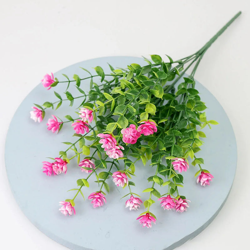 UV-Resistant Artificial Flower Bouquet for Indoor & Outdoor Decor