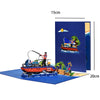 3D Pop-Up Sports Greeting Card