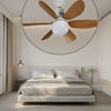 Drahtlose LED-Deckenventilator mit Fernbedienung und Dimmer