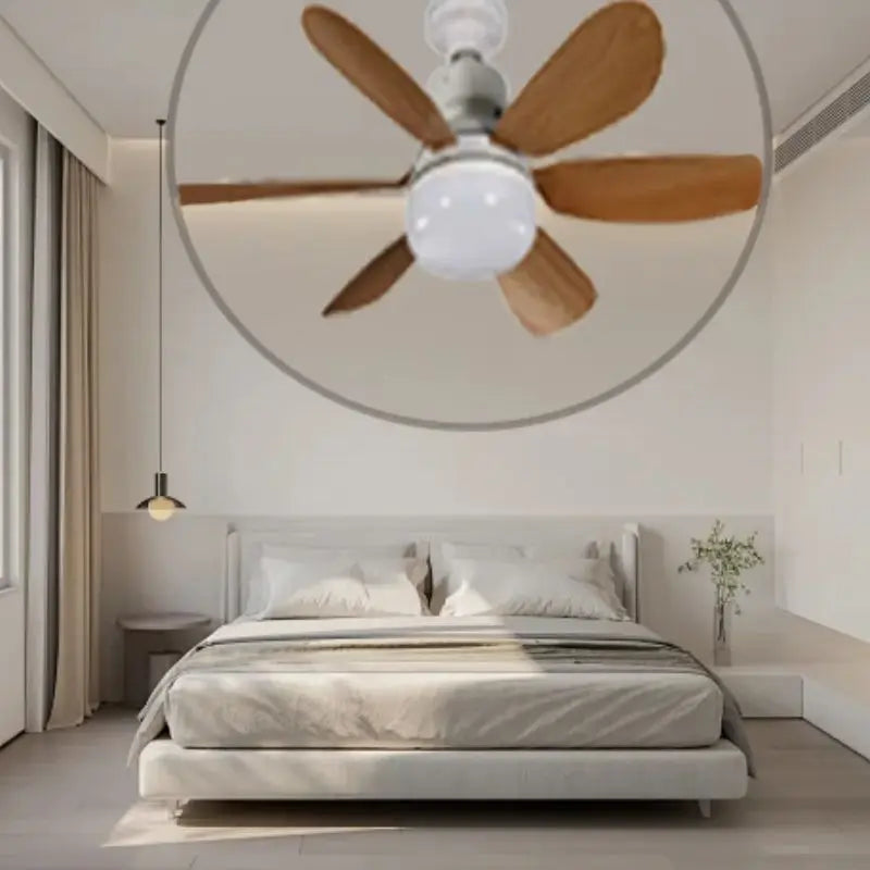 Drahtlose LED-Deckenventilator mit Fernbedienung und Dimmer