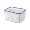 Produce Storage Bin with Removable Colander – Airtight, BPA-Free