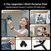 Magnetic Selfie Stick with Bluetooth Remote