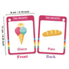 French Vocabulary Flashcards for Kids - Food, Animals, Fruits & Body Parts