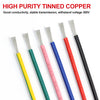12-Color Tinned Copper Hookup Wire for DIY Projects