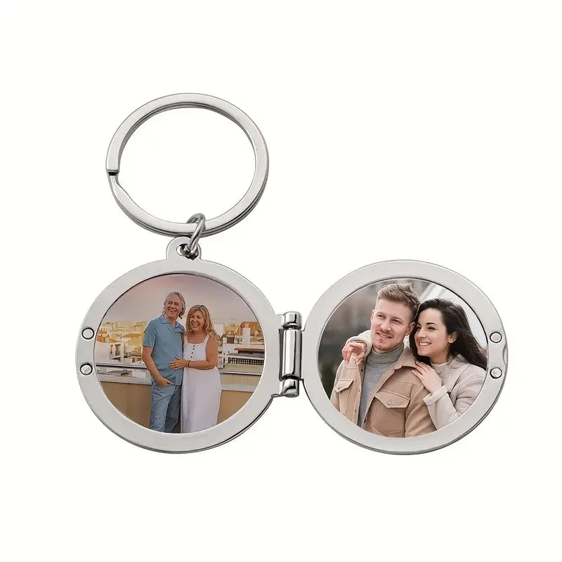 Custom Double-Sided Metal Keychain