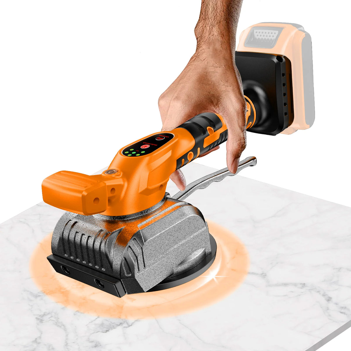 Cordless Tile Vibration Leveling Tool with Adjustable Speeds