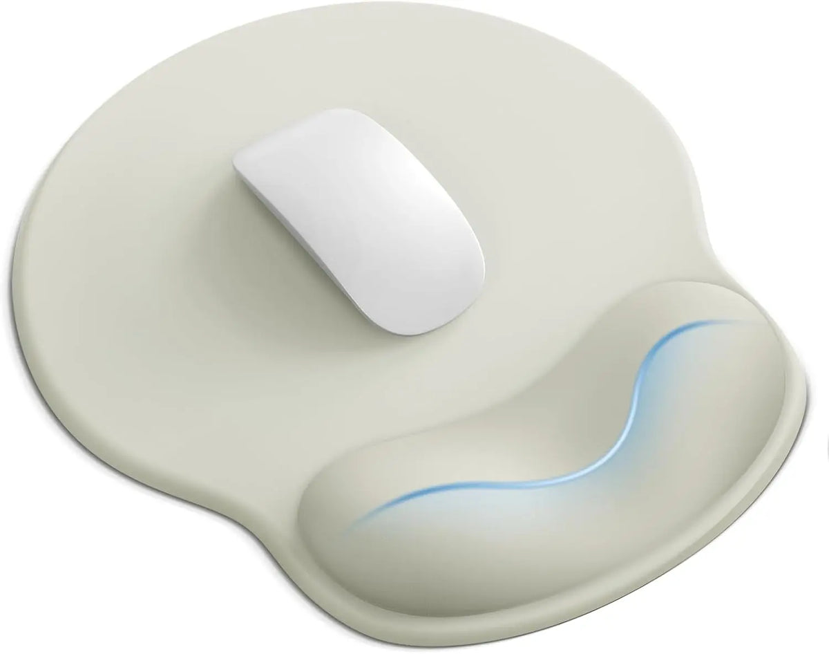 Ergonomic Mouse Pad with Gel Wrist Support