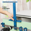 Cabinet Handle Drill Guide Template with Locator Punch