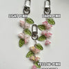 Handmade Lily of the Valley Keychain Charm