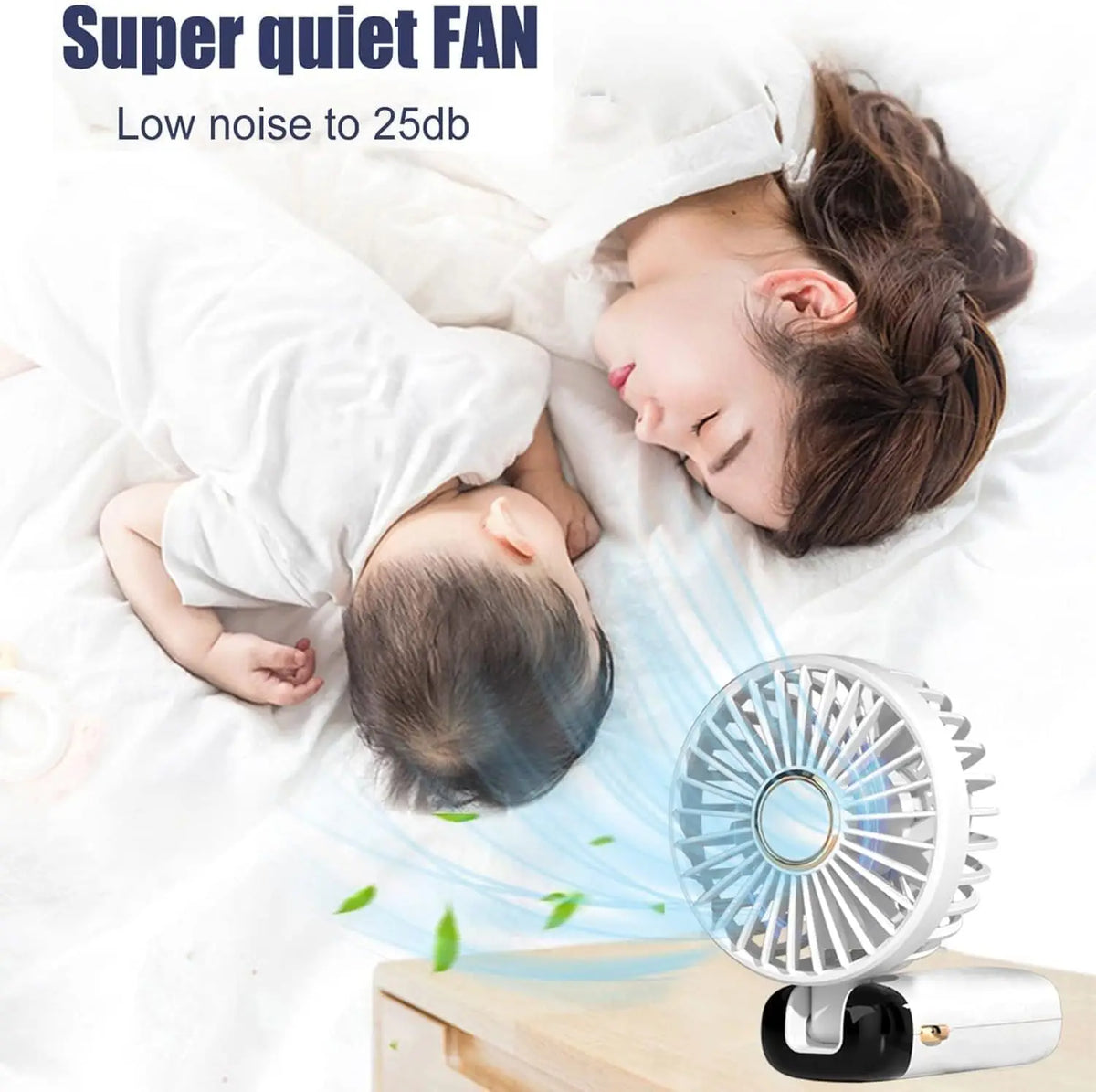 Portables USB-Ladebare Handhelden Ventilator