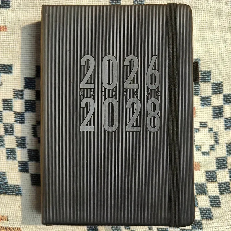 Three-Year Monthly Planner (2026–2028)