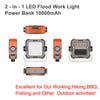 10000mAh Portable LED Power Bank & Floodlight