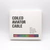 Handcrafted Coiled USB-A to Type-C Cable for Mechanical Keyboards