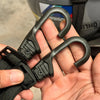 Heavy-Duty Motorcycle Luggage Strap with Elastic Helmet Net