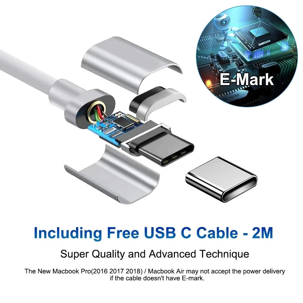 USB-C Fast Charger for MacBook Pro and Air