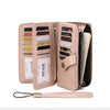 Vintage RFID-Blocking Large Capacity Wallet with Wrist Strap
