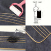 A hand towel set featuring gold stripes on dark gray coral fleece fabric.