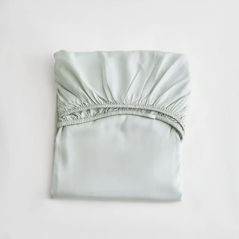 Bamboo Fiber Fitted Sheet - Silky Cooling & Breathable