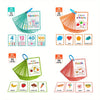 Early Learning Flash Cards for Kids – Colors, Shapes, Numbers, Fruits, Vegetables & Food