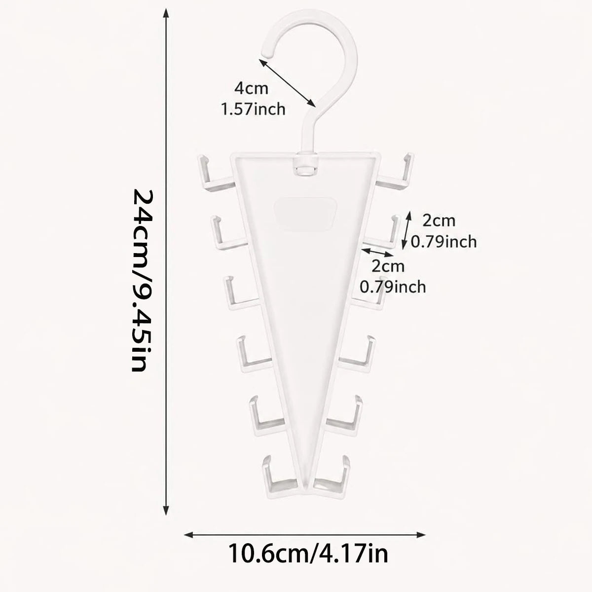 Portants Multifonctions en forme de V pour Penderies