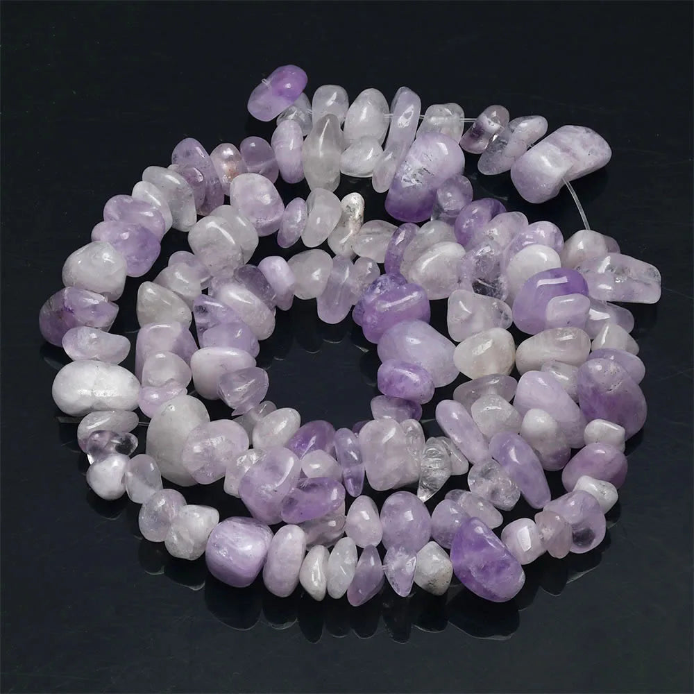 Natural Stone Beads Strand for Jewelry Making – Irregular Crystal Agate Chips