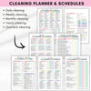 ADHD-Friendly Home Cleaning Planner Bundle