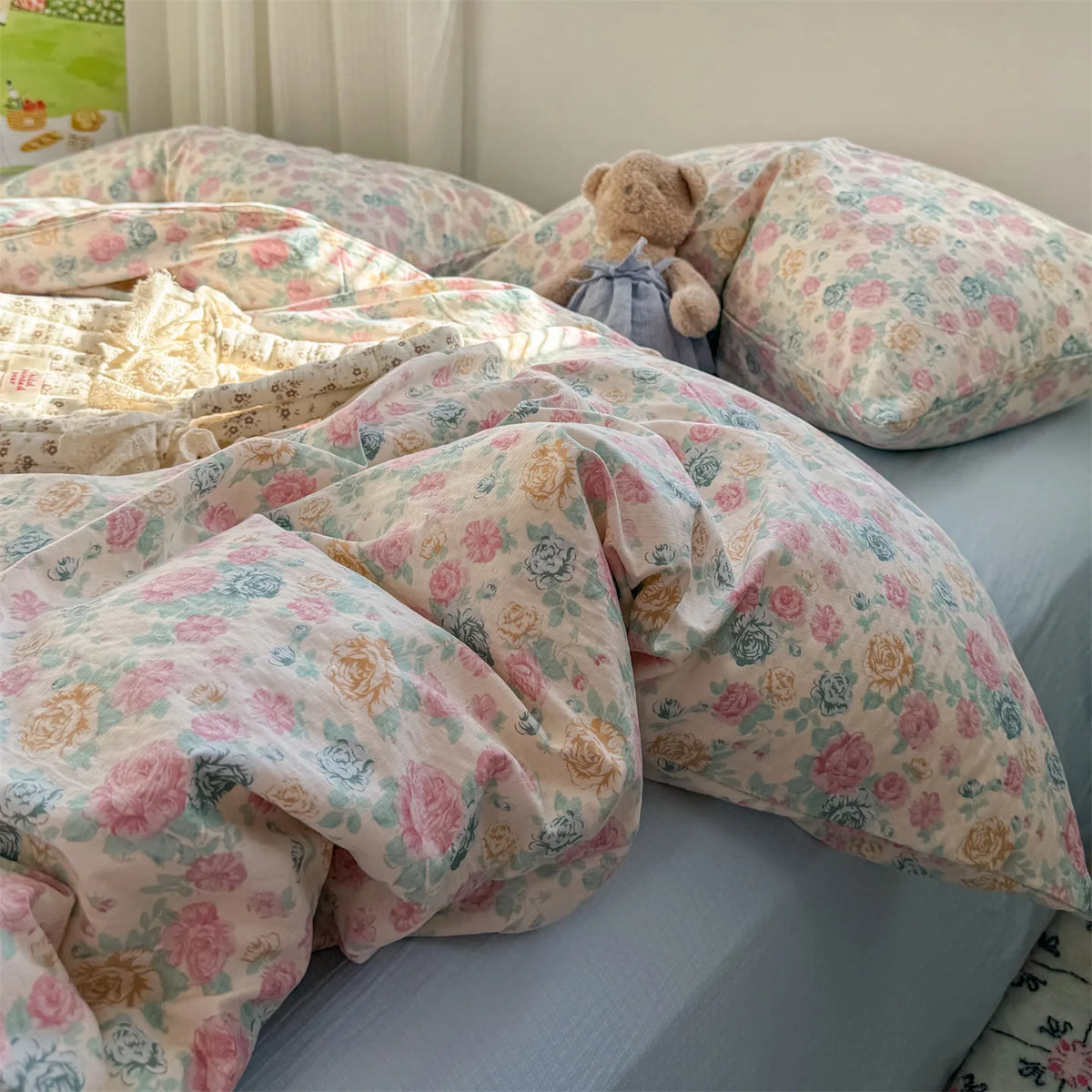 Ultra-Soft Microfiber Duvet Cover Set with Pillowcases
