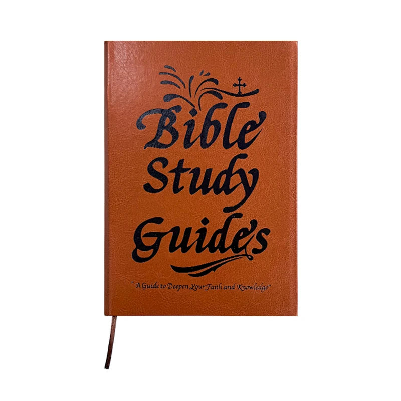 Cahier d'étude biblique avec sangle signet