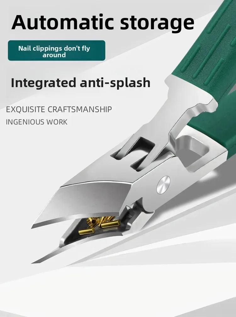 Precision Slant-Edge Stainless Steel Nail Clipper