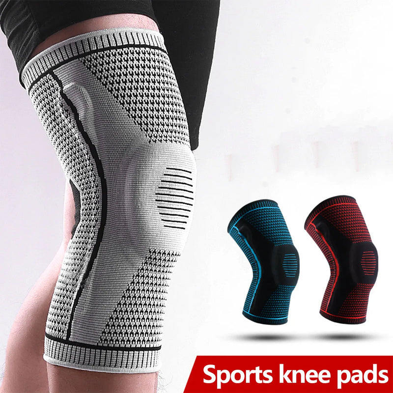 Double-Compression Knee Sleeve with Open Patella