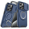 Coque de Téléphone avec Anneau Rotatif 360° pour Voiture