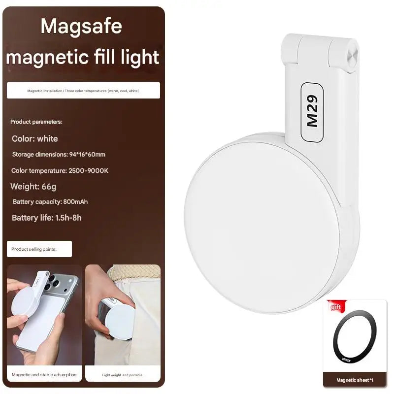 Magnetic Portable Selfie Ring Light Stand