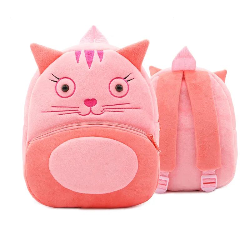 Adorable Animal Plush Backpack for Toddlers