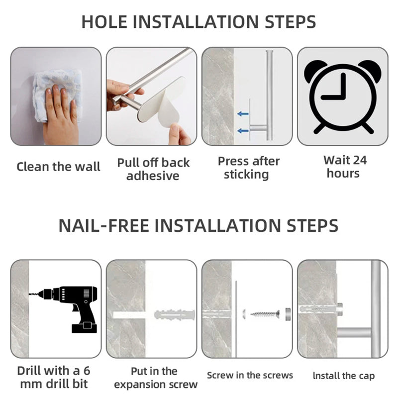 Under-Cabinet Paper Towel Holder