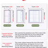 Customizable Fiberglass Window Screen with Easy Velcro Installation