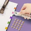 Clip Pusher Stapler with Binder Clips (2-Pack)