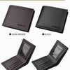 Slim PU Leather Folding Wallet with Card Holder