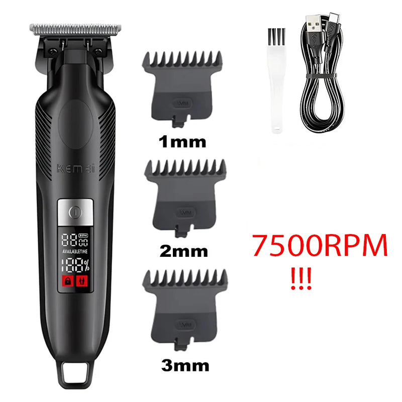 Cordless USB Rechargeable Hair Trimmer