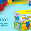 A box of Matchin Roll Farm Animal Counting Train for learning and skill building.