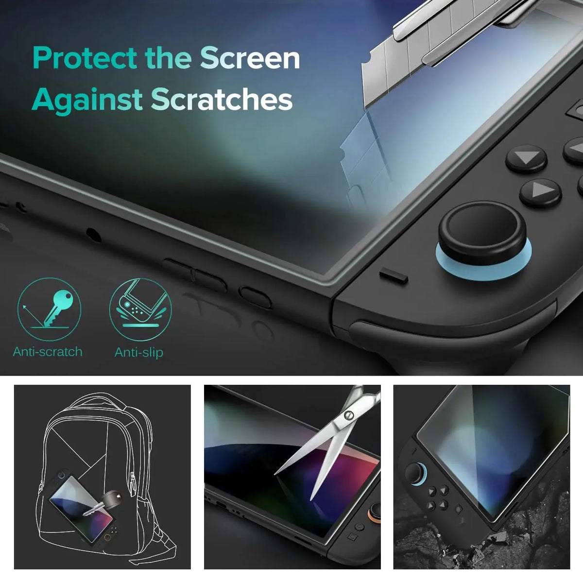 Tempered Glass Screen Protector for Nintendo Switch 2