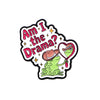 Cute Frog Enamel Pin with Sarcastic Quote