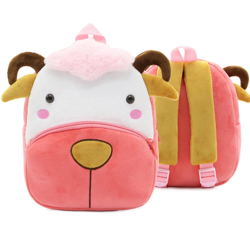Adorable Animal Plush Backpack for Toddlers