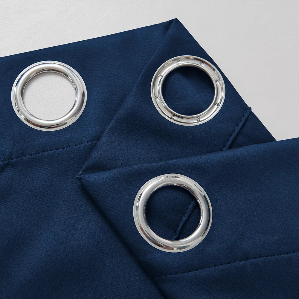 Solid Color Blackout Curtain for Bedroom and Living Room