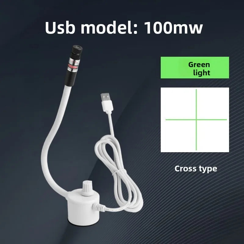 USB Laser Positioning Light with Magnetic Base