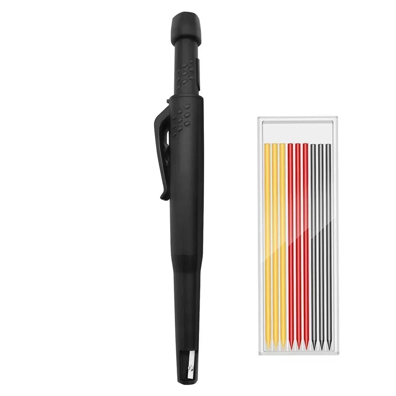 Mechanical Carpenter Pencil with Built-in Sharpener