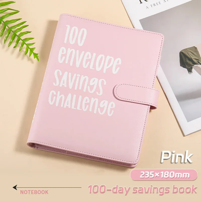 Budget Challenge Binder with Cash Envelopes
