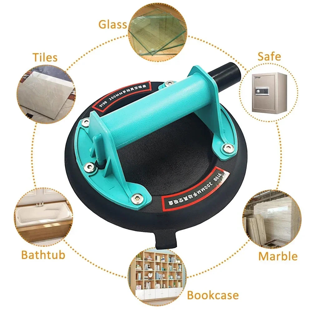 Heavy Duty Vacuum Suction Cup for Lifting Tiles, Granite & Glass