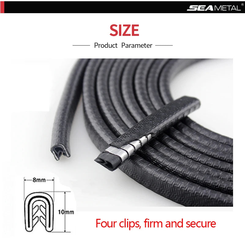 Universal Car Door Edge Protector Strip