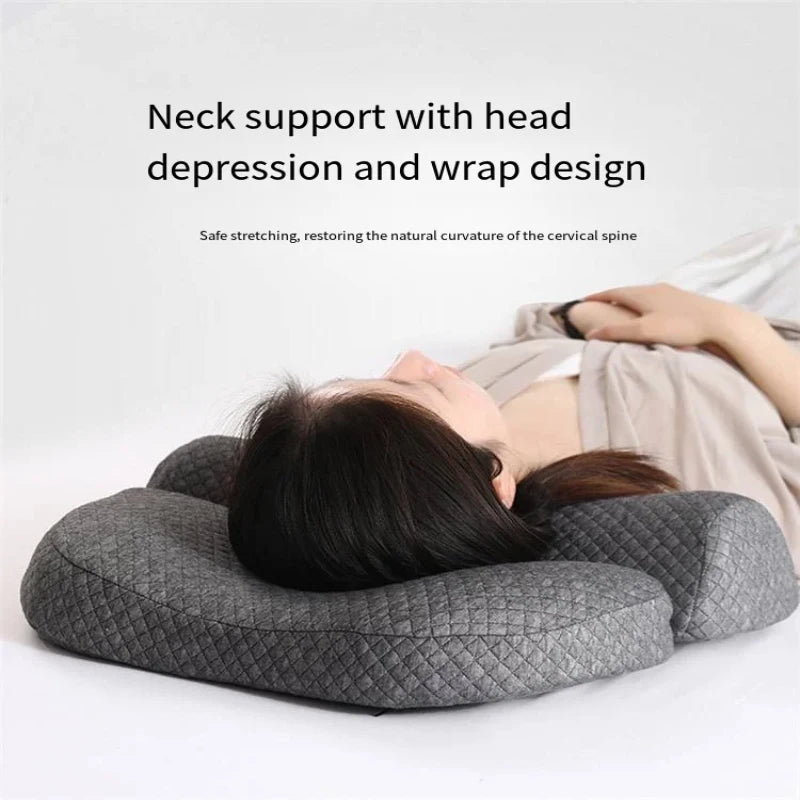 Ergonomic Cervical Memory Foam Pillow